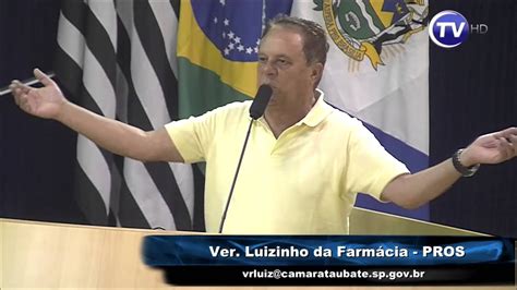 Minuto Legislativo Ver Luizinho Da Farm Cia Sess O Ordin Ria