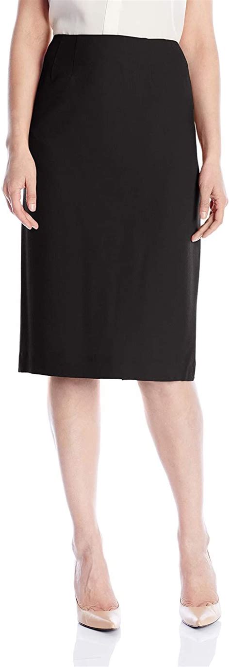 Kasper Womens Stretch Crepe Skimmer Skirt Stretch Skirt Stretch Crepe