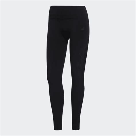 Adidas Warp Knit High Rise 78 Tights Black Adidas Us