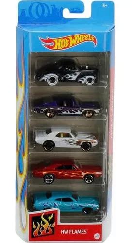 Hot Wheels Pacote C Carrinhos Hw Flames Gtn