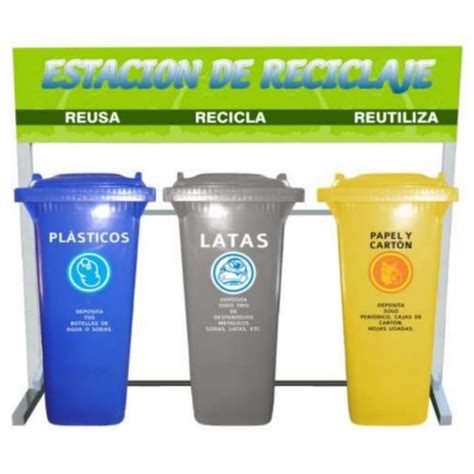 Estaci N De Reciclaje De Contenedores Ecol Hd Grupo Alvi