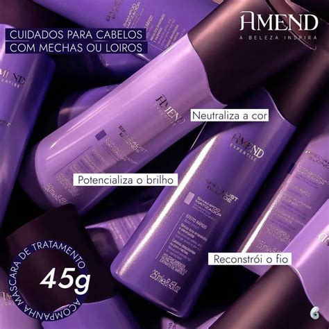 Kit Amend Expertise Specialist Blonde Duo Beleza Na Web