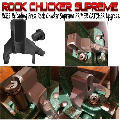 Rcbs Reloading Press Rock Chucker Supreme Primer Catcher Upgrade Ebay