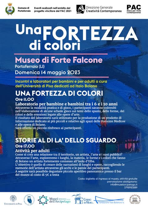 Una Fortezza Di Colori Musei Dell Arcipelago Toscano SMART