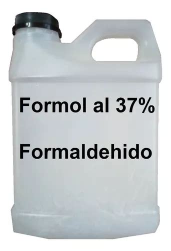 4 Litros Formol Formaldehido Al 37 Certificado De Calidad MercadoLibre