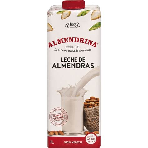 Leche De Almendras 100 Vegetal Brik 1 L ALMENDRINA Supermercado El