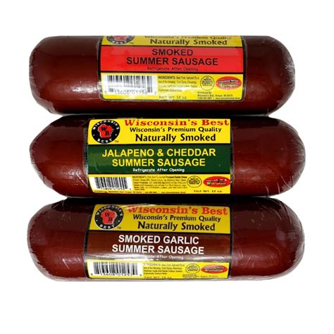 Wisconsins Best And Wisconsin Cheese Companys Ultimate Cheese Sausage