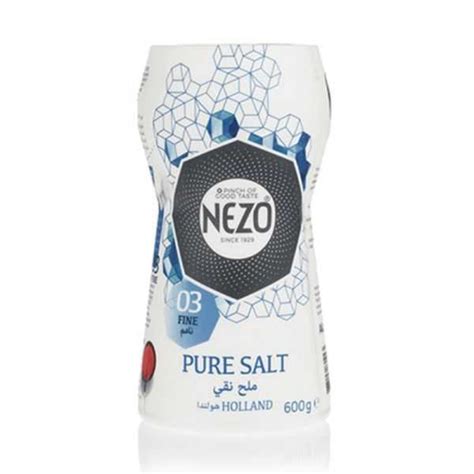 Nezo Pure Table Salt Blue Bottle G Online Falcon Fresh Online