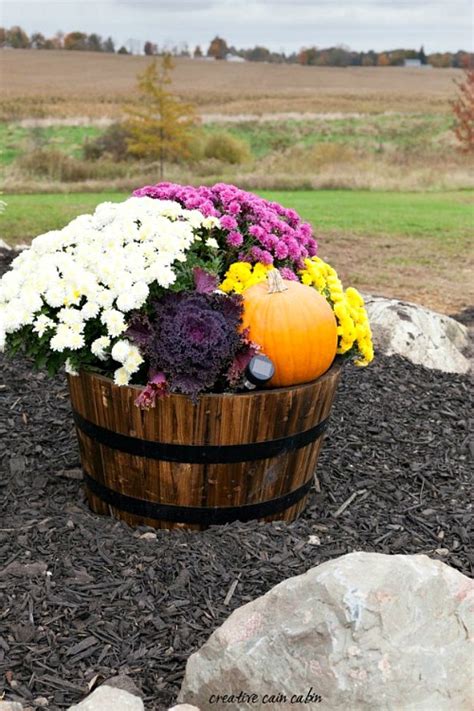 Decorating With Mums For Fall Floral Decor Ideas A Cultivated Nest