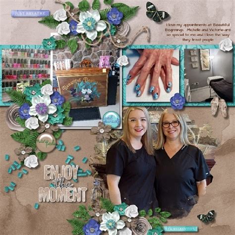 Beautiful Beginnings by Maureen McCullough | DigitalScrapbook.com Digital Scrapbooking