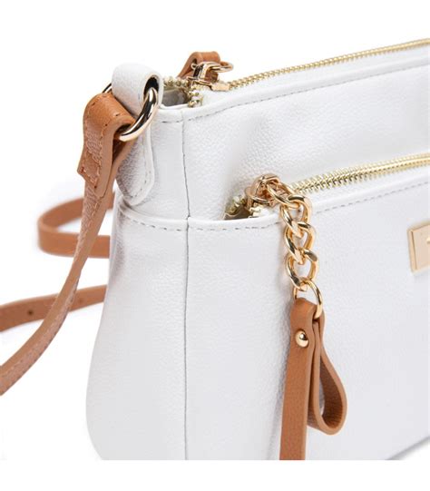 Cartera Mujer Sintetico Blanco Gacel Car Colores Blanco Tallas