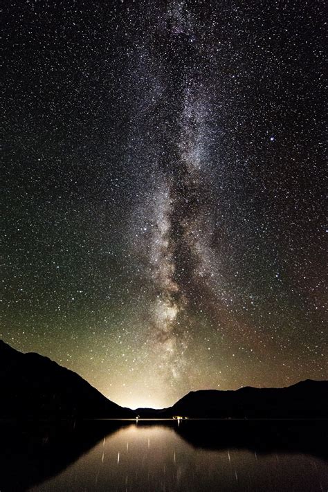 Kostenlose Foto Landschaft Wasser Wildnis Berg Himmel Nacht