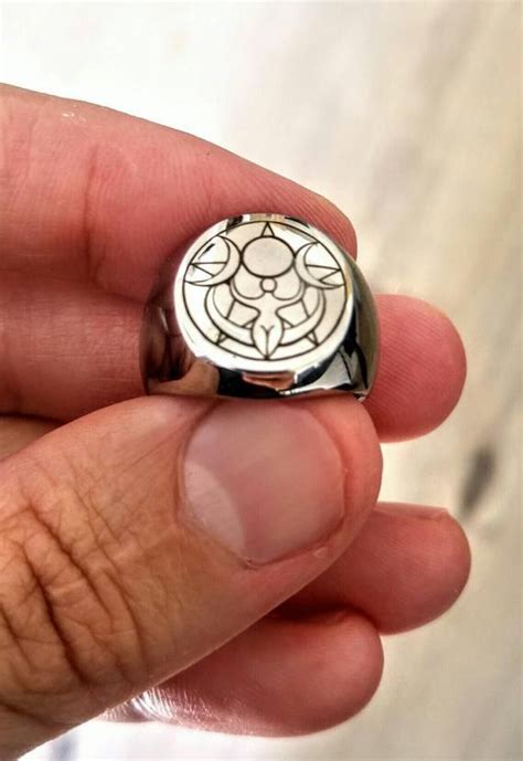 Hecate Seal Ring Witchcraft Amulet Wicca Talisman Hecate Hekate