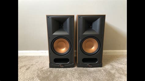 Klipsch Rb Reference Series Home Way Bookshelf Speakers Youtube