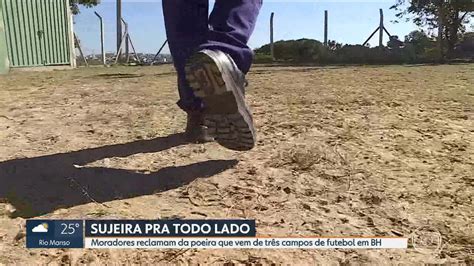 Moradores Do Bairro Para So Em Bh Reclamam De Poeira De Campos De