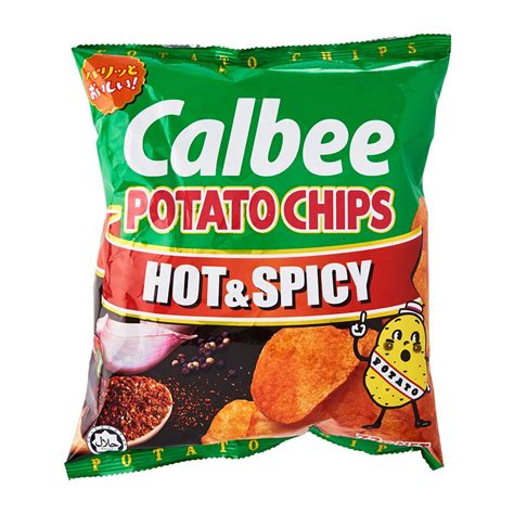 Calbee Hot And Spicy Potato Chips Lazada Singapore