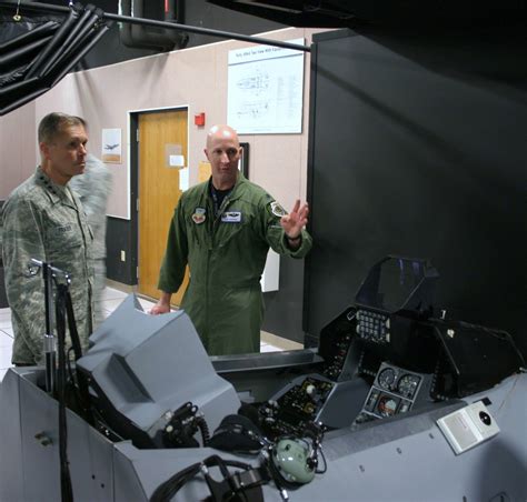 ACC Commander Visits Kirtland AFB Prior To Start Of Virtual Exercise