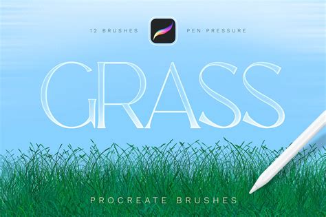 Procreate Grass Procreate Brushes