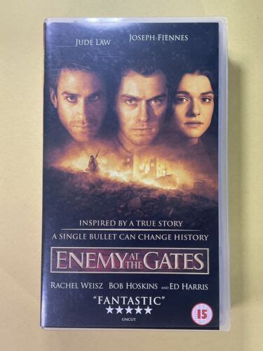 Enemy At The Gates VHS Video Jude Law Joseph Fiennes Rachel Weisz