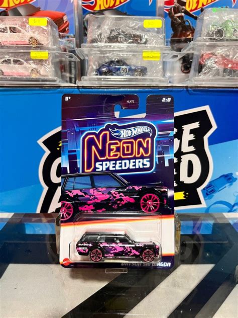 Hot Wheels Datsun Wagon Neon Speeders Hobbies Toys Toys Games On Carousell
