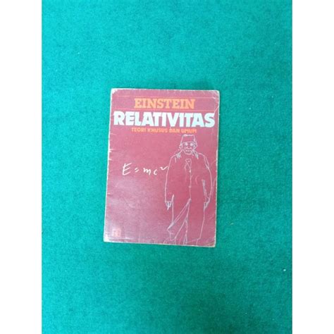 Jual Buku Relativitas Teori Khusus Dan Umum Einstein Original