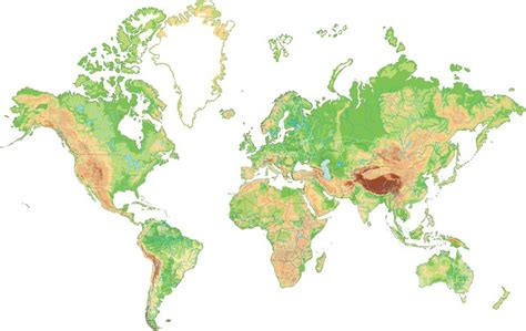 Incredibile Cartina Fisica Del Mondo Da Stampare Idee Cartina