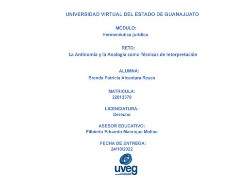 Alcantara Brenda R2 U1 Retos Uveg UNIVERSIDAD VIRTUAL DEL ESTADO DE