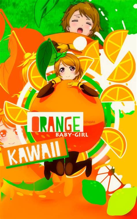 Hanayo Orange Baby Girl Orange Baby Baby Girl Anime Costumes