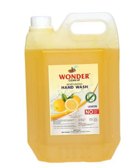 Liquid Liter Wonder Lemon Moisturizing Hand Wash Can At Rs In