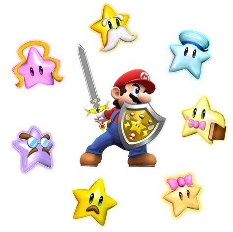 Mario The Knight With Star Spirits By Banjo2015 On Deviantart