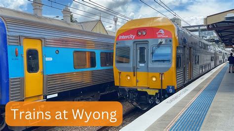 Sydney Trains Vlog 2029 Trains At Wyong YouTube