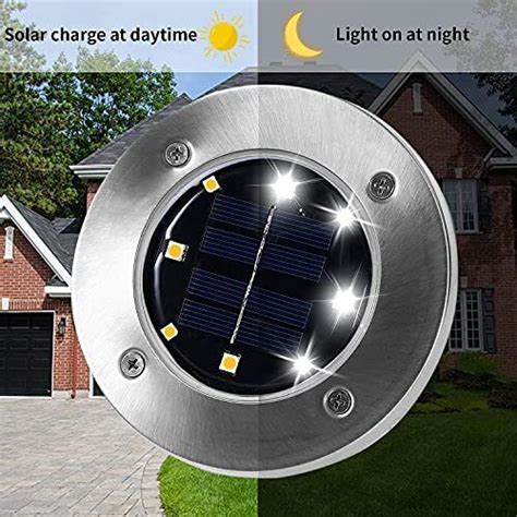 INCX Solar Lights For Outside 12 Pack Solar Lights Outdoor 12 Pack Cold