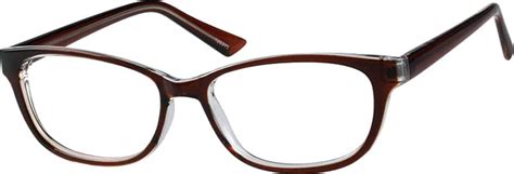 Black Women's Oval Eyeglasses #1263 | Zenni Optical Eyeglasses