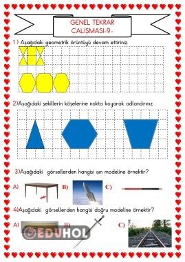 Matematik Dersi Genel Tekrar Eduhol Etkinlik Ndir Oyun Oyna