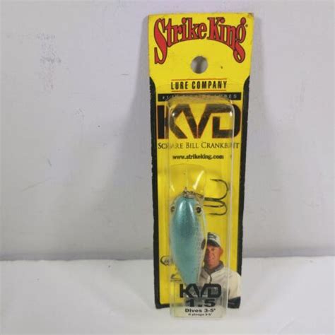 Strike King KVD 1 5 Square Bill Crankbait Sexy Shad 3 5 EBay