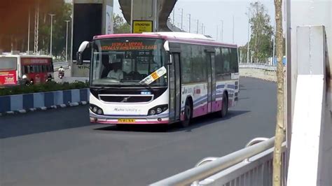 Bs Metro Luxury Ac Bus Of Hyderabad City Tsrtc Volvo Bus Volvo