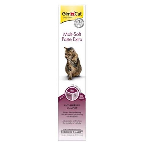 GimCat Gimborn Malt-Soft Extra, Паста для вывода шерсти из желудка ...