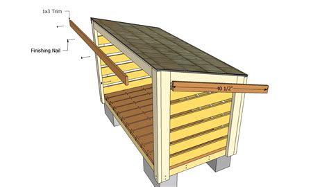 Firewood Shed Plans Myoutdoorplans