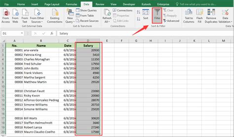 How To Filter Data Including Blank Rows In Excel