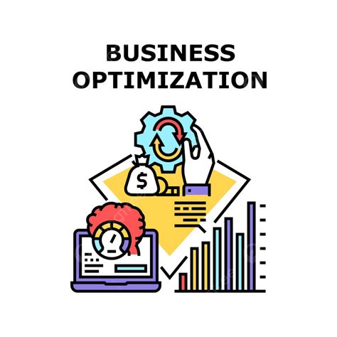 Business Optimization Vector Png Vector Psd And Clipart With