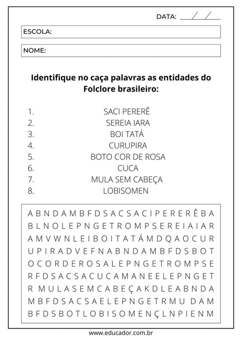 Atividades Sobre Folclore 2 Serwer2311392 Home Pl