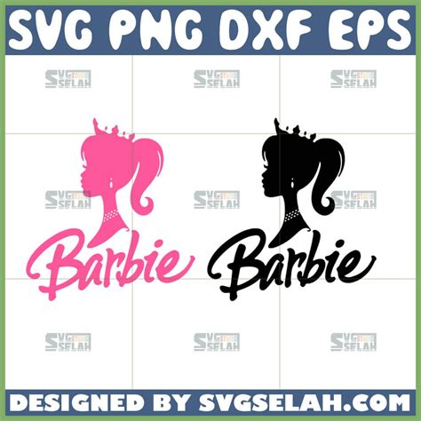 Barbie Girl Silhouette Svg - SVG Selah