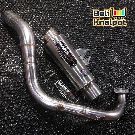 Jual Knalpot Original NFSpeed Racing Tipe Proline Grade A Leher