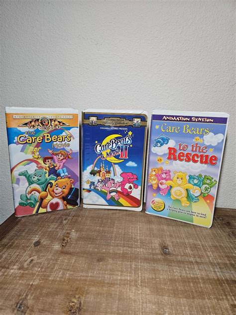 Care Bears VHS Movie Lot - Etsy