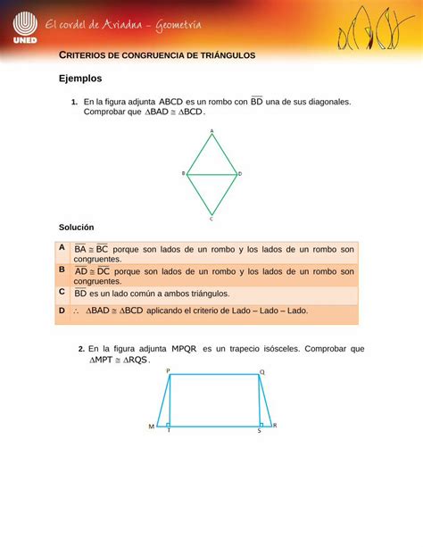 PDF CRITERIOS DE CONGRUENCIA DE TRIÁNGULOS PDF fileCRITERIOS DE