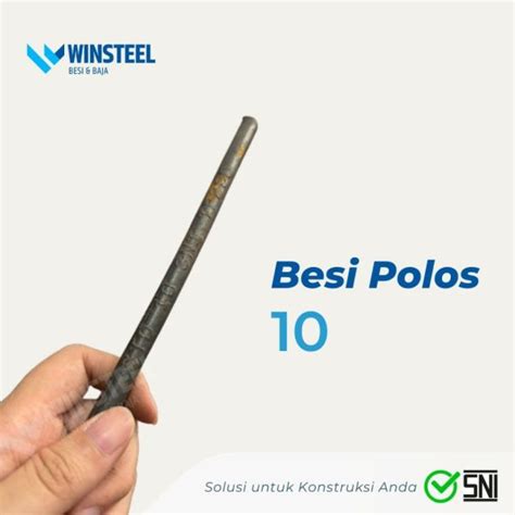 Besi Beton 10 POLOS | Winsteel