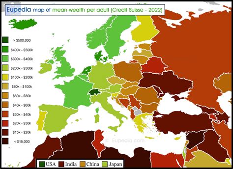 Map Of Europe Countries 2022