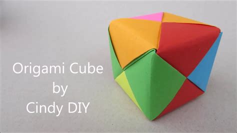 Origami Ideas How To Make Paper Origami Cube