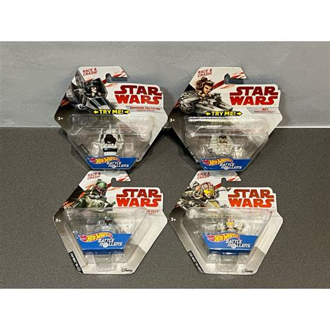 少見 Hot Wheels Battle Rollers 風火輪 鋼珠車 Star Wars 星際大戰 星戰 迪士尼 蝦皮購物