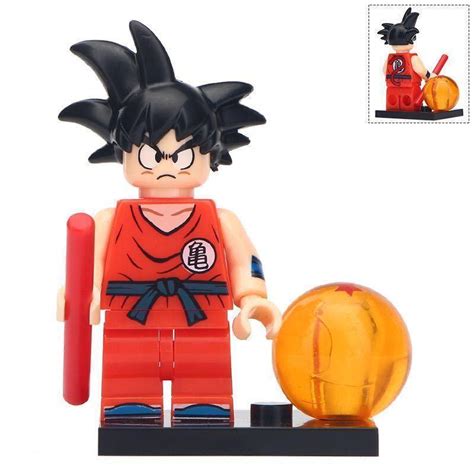 Young Goku Dragon Ball Z Single Sale Lego Moc Minifigures Block Gift For Kids - Figures